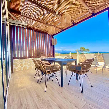 Boho Vibes Beachfront Detached House Vakantiehuis Analipsis (Messinia)