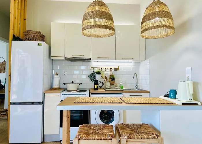 Dom wakacyjny Boho Vibes Beachfront Detached House Analipsis (Messinia)